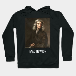 Sir Isaac Newton Portrait Art Hoodie
